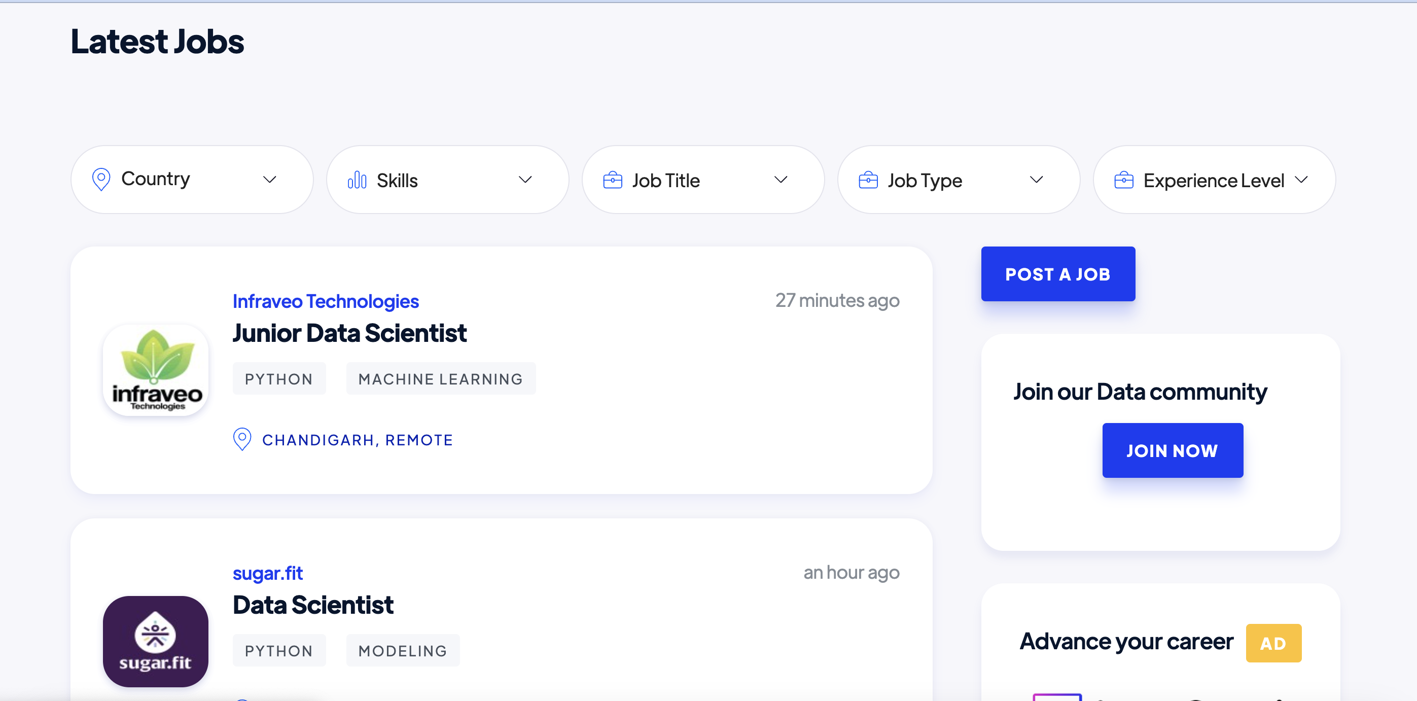 DataYoshi Data Science and Data Analyst Job Boards