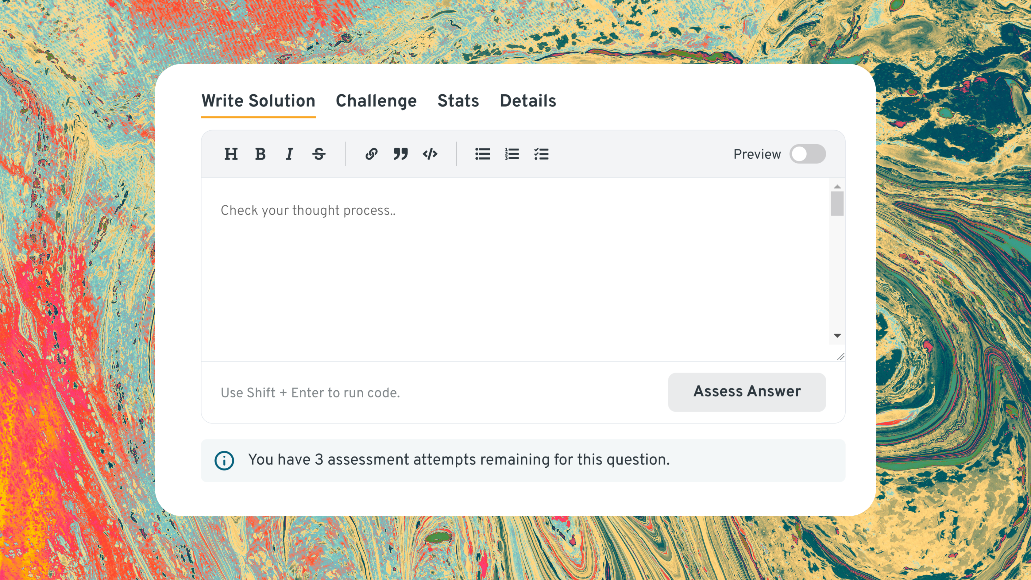 Case Study Solution Checker