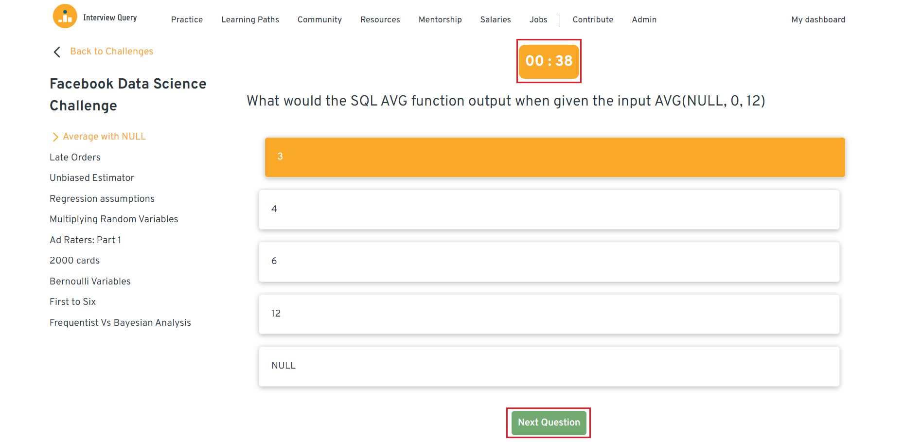 Interview Query - questions 