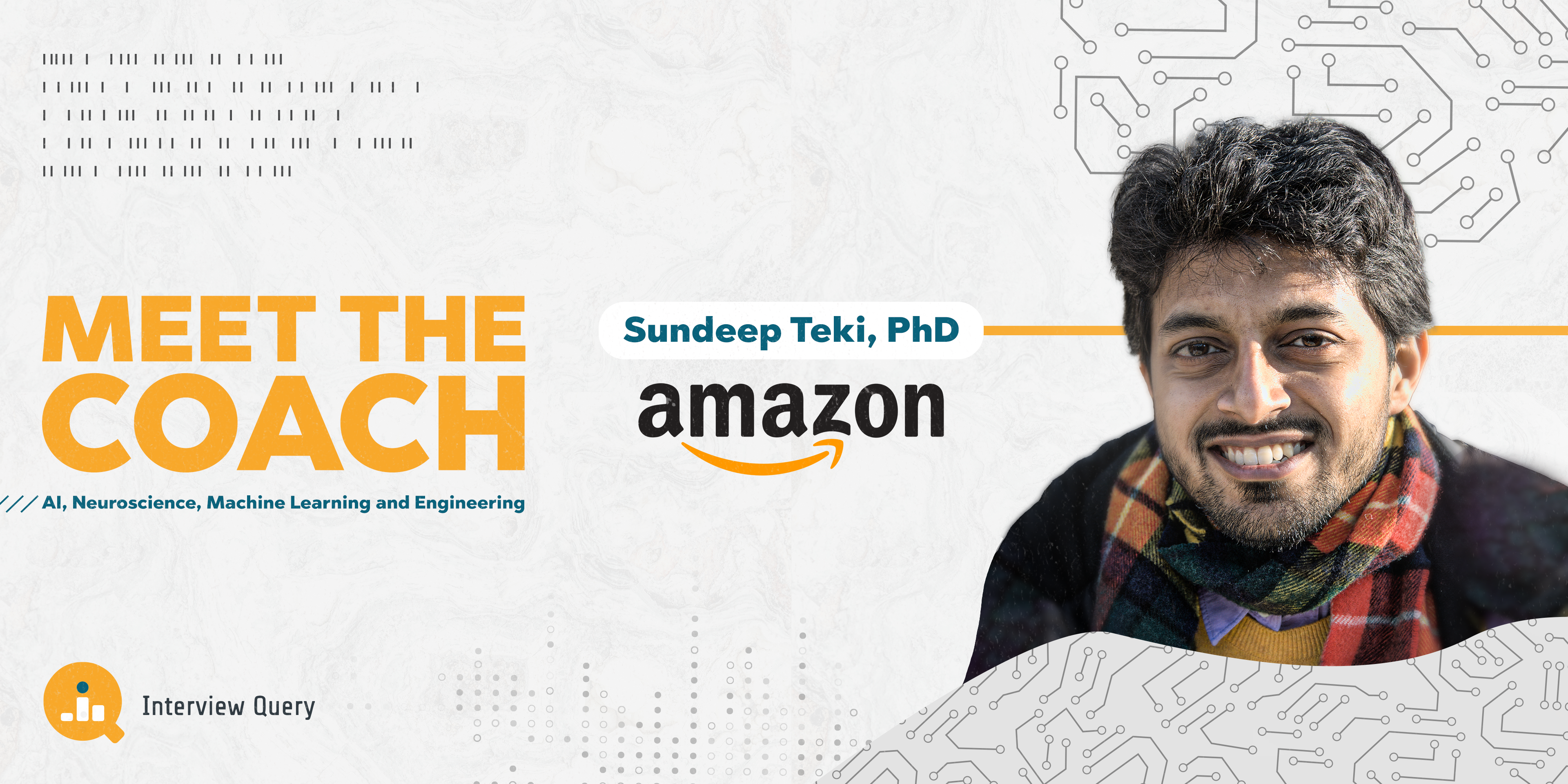 Meet the Coach: Sundeep Teki, PhD