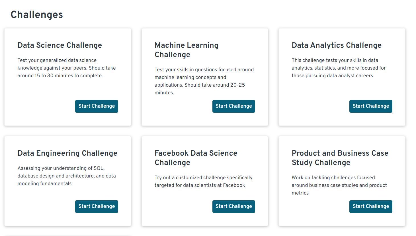 Interview Query - challenges