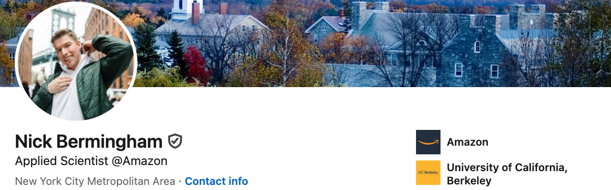 How Nick Bermingham Turned Rejections into an Amazon Applied Scientist Role