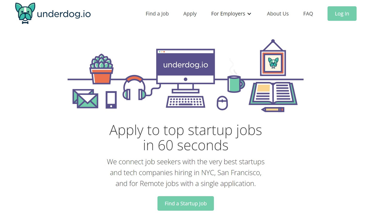 Underdog data science and data analyst job board